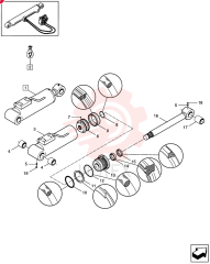 HYDRAULIC CYLINDER 85813906 (1)