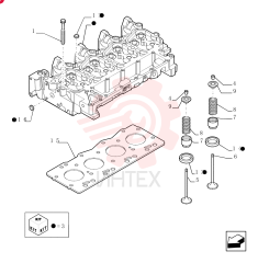 CAPTIVE WASHER SCREW,Wash Hd, M12 x 1.75 x 73 4892861 (2)