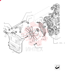 RADIATOR 87391776
