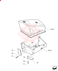 COVER PLATE 84323187