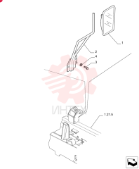 REAR VIEW MIRROR 76088456 (1)