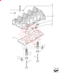CAPTIVE WASHER SCREW,Wash Hd, M12 x 1.75 x 73