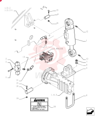 CYLINDER,Double Acting, 50mm Rod, 135mm Stroke 87590840 (2)