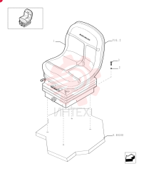 DRIVER SEAT 87752467