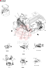 HYD. TUBE Control Lines, Valve PW64H00083F1