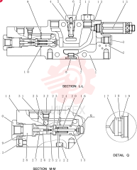 VALVE SECTION PW30V01026F1