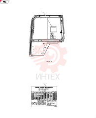 Схема (E55BX) - CRAWLER EXCAVATOR (NA) - ASN PS02-00101 (NCTN~) (1/10-) PY22T00199F1