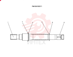 SHAFT ASSY. PM10V01001F1