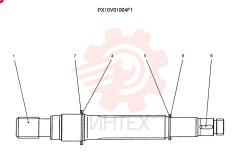 SHAFT ASSY. PX10V01004F1