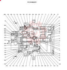 HYDRAULIC MOTOR PX15V00025F1