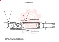 HYDRAULIC VALVE YR22V00001F1