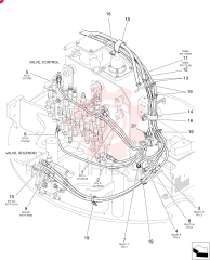 HOSE,4.8mm ID x 1350mm L HX33L03135DR (2)