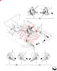 Hyd., Low (Angle Dozer) PW02H00023F1