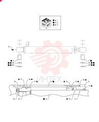 HYDRAULIC CYLINDER PX01V00064F1