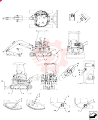CAUTION DECAL 2432T6179 (1)