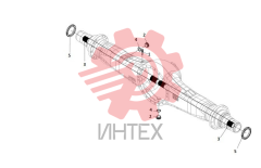 Корпус моста в сборе 34C2982_000_00