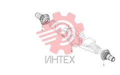 Детали опорного вала корпуса моста 24D0285_000_00