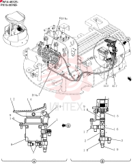 Control Lines, Remote (nibbler & Breaker) PW68H00045F1