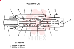 VALVE PRESSURE RELIE PX22V00004F1