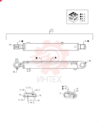 HYDRAULIC CYLINDER PS01V00003F1