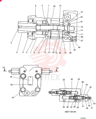 HYDRAULIC MOTOR PE15V00001F1 (2)