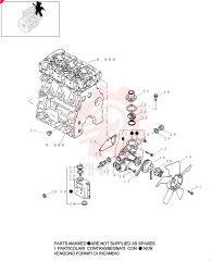 WATER PUMP 72958946