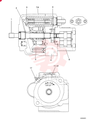HYDRAULIC PUMP PW10V00013F2 (2)