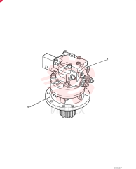 HYDRAULIC MOTOR PY15V00007F1 (2)