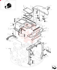 Схема (EH45) - MINI CRAWLER EXCAVATOR (3/04-) 72288974 (2)