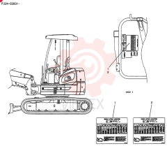 NAME PLATE INSTAL, Serial Range: PJ04-03001-PJ04-04481 PY22T00109F1