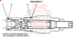 HYDRAULIC VALVE YR22V00001F1