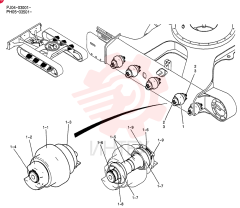 ROLLER ASSY, TRACK PY64D00007F1