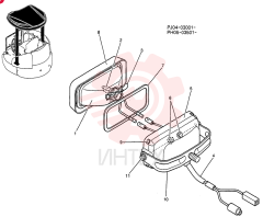 LIGHT ASSY. PW80S00003F1