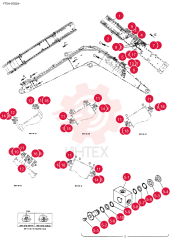 HYD LINES, BOOM 3. 72M