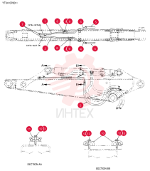 HYD LINES, ARM 1.65M