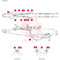 HYD LINES, ARM 2.07M