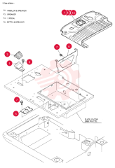 PLATE GROUP, FLOOR (NIBBLER & BREAKER)