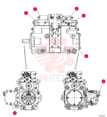 HYDRAULIC PUMP YM10V00005F2