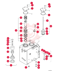 TANK, HYDRAULIC OIL YB33H00017P1
