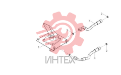 Клапан тормозной и трубопровод 00C3619_000_00