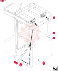 Схема (E135BSRLC) - CRAWLER EXCAVATOR ASN YH06-08001 YT54S00022F1
