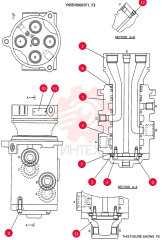 HYDRAULIC SWIVEL YN55V00037F1