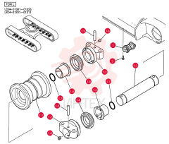 TRACK ROLLER YN64D00020F1