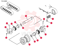 ROLLER ASSY, TRACK YY64D00020F1