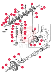 CAMSHAFT AND VALVE 0-14C