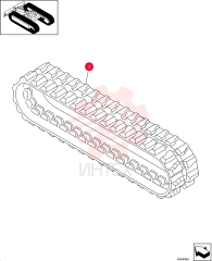 RUBBER TRACK PE61D00001P1