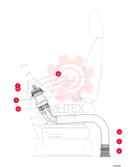 CONTROL LINES, REMOTE (STD) YM68H00011F1 (3)