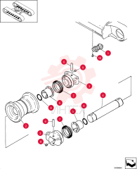ROLLER ASSY, TRACK YM64D00005F1