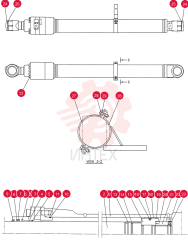 HYDRAULIC CYLINDER YB01V00009F2 (5)