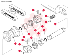TRACK ROLLER YN64D00020F1